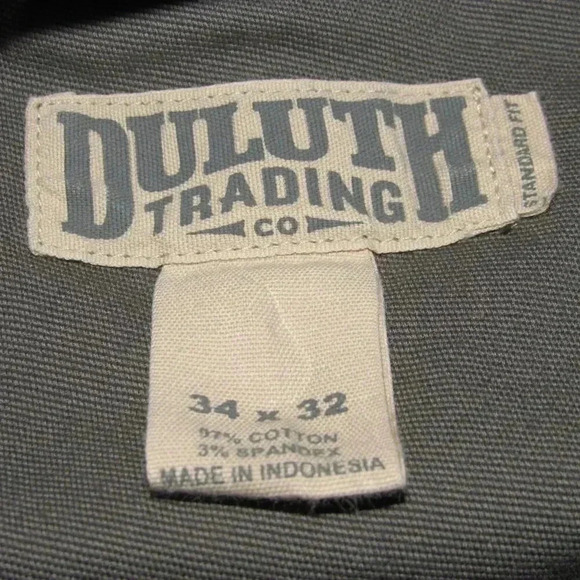 DULUTH Trading Company Flex Fire Hose Standard Fit Men’s Gray Work Pants Sz 30 - Picture 4 of 4